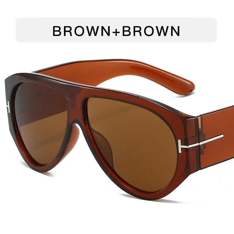 Vintage Style Sunglasses Woman - Tea