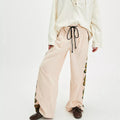 Vintage Women Side Striped Track Pants - C / XL