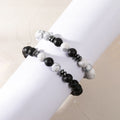 Volcanic Rock Bracelet Suit Men And Women Couple Style - CZL05502 - electronic accessories