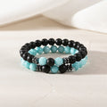 Volcanic Rock Bracelet Suit Men And Women Couple Style - electronic accessories