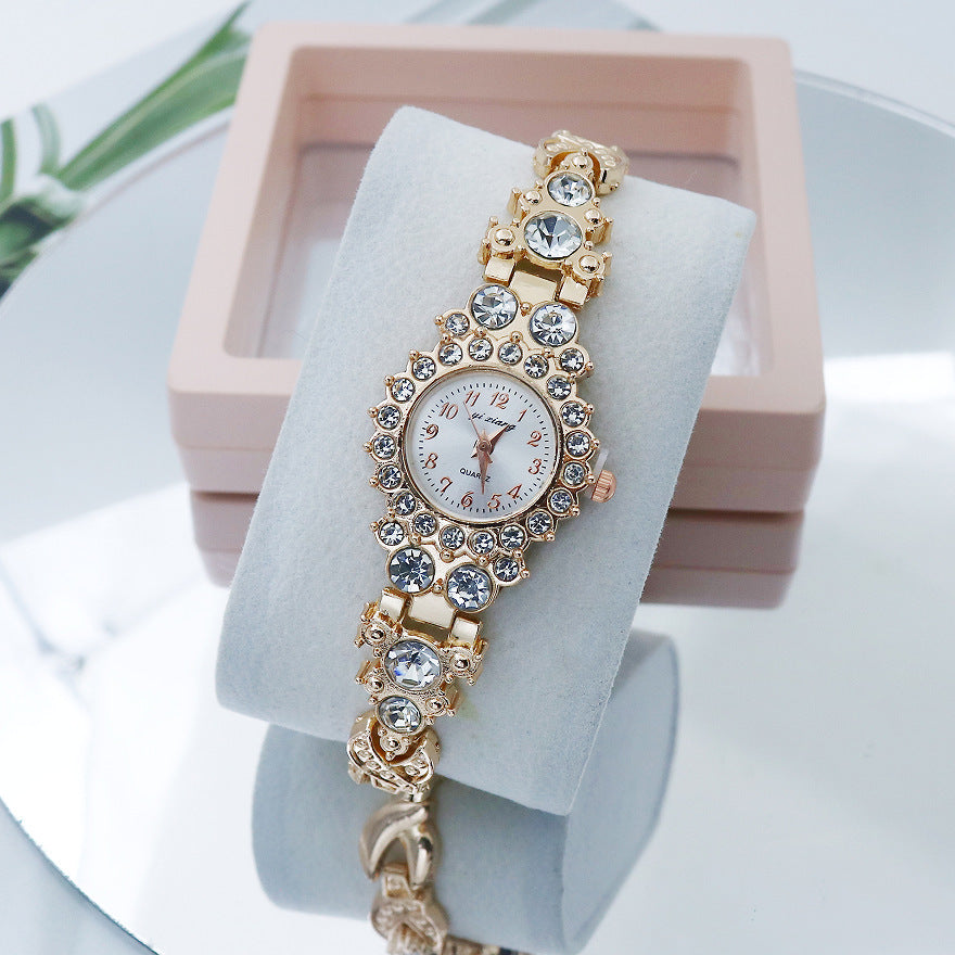 Watch Women’s Bracelet - Rose Gold - electronic accessories