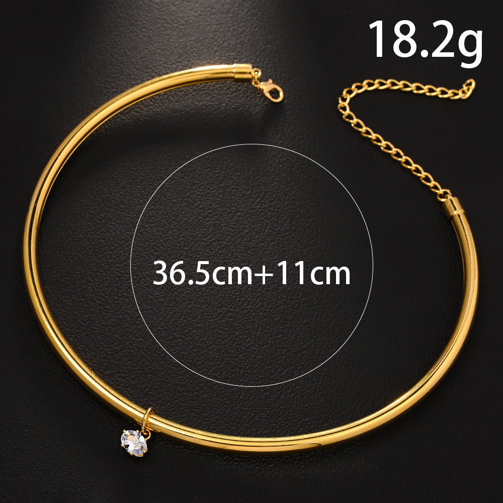 Water Drop Personality Golden Circle Adjustable - Gold - electronic accessories