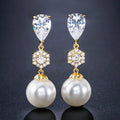 Water Drop Zircon Earrings - electronic accessories