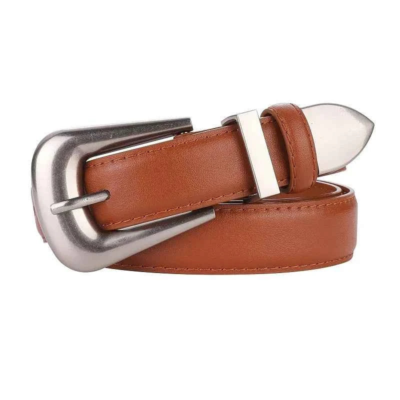 Western Belt for Women Genuine Leather