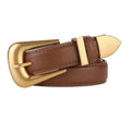 Western Belt for Women Genuine Leather