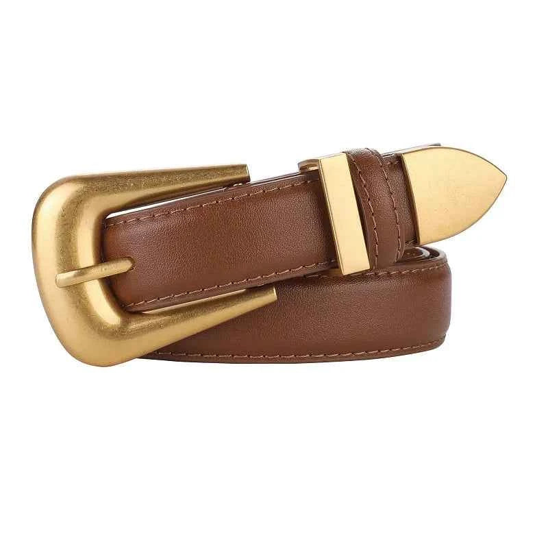 Western Belt for Women Genuine Leather