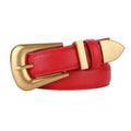 Western Belt for Women Genuine Leather