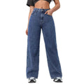 Wide Leg Pants Jeans Women Vintage Denims High Waist