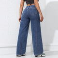 Wide Leg Pants Jeans Women Vintage Denims High Waist