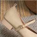 Woman Casual Square Toe Low Soft Soled Shoes