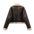 Woman’s Fashion Thick Warm Faux Shearling Jacket Coat - Other