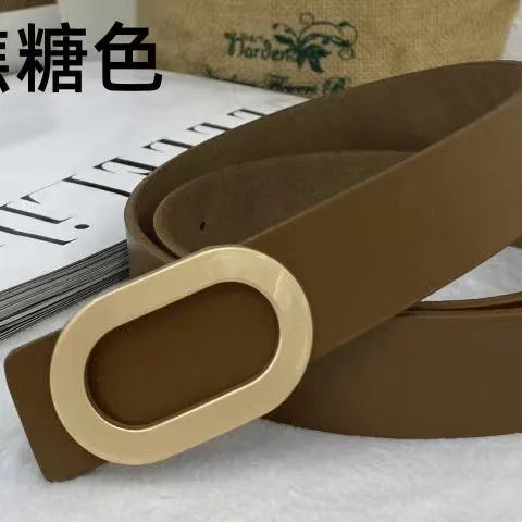 Women Belt - caramel colour / CHINA / 100cm
