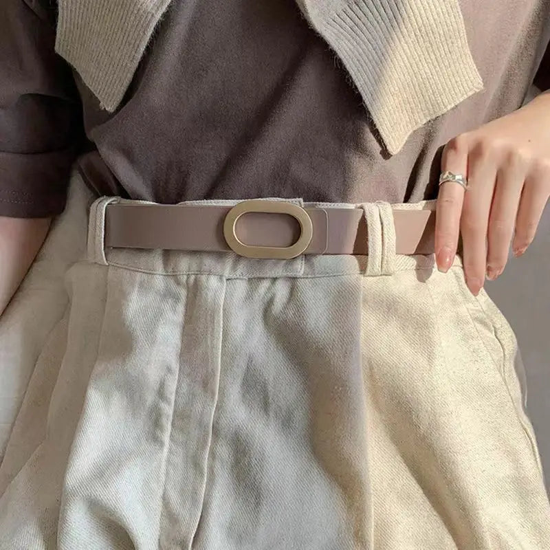 Women Belt - nude / CHINA / 110cm