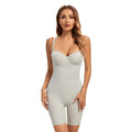 Women Body Shaper Bodysuit - GRAY / S