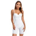 Women Body Shaper Bodysuit - WHITE / XL