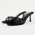 Women High Heel Sandals - black / 38