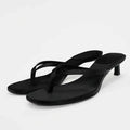 Women High Heel Slippers Shoes