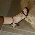 Women High Heels Sandals Elegant Stilettos