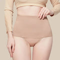 Women High Waist Body Shaper Compression Control Panties - Skin / L