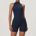 Women Jumpsuit Casual Fitness - dark blue / XL / CN