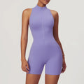 Women Jumpsuit Casual Fitness - Lavender Purple / L / CN