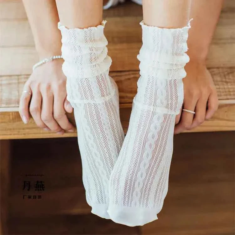 Women Lace Short Summer Socks