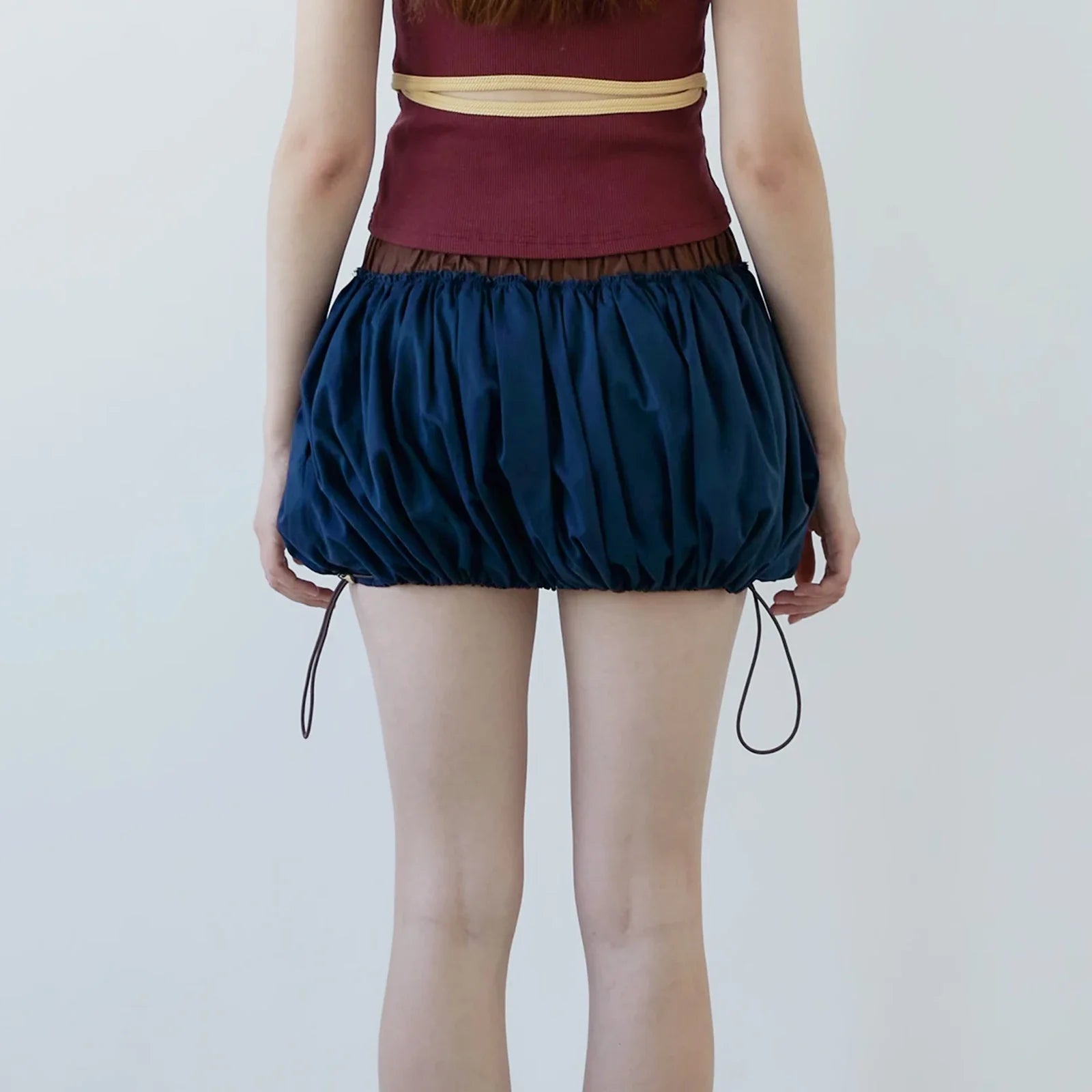 Women Lantern Mini Skirt