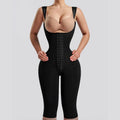Women Long-pants Full Body Shapewear - Black / S