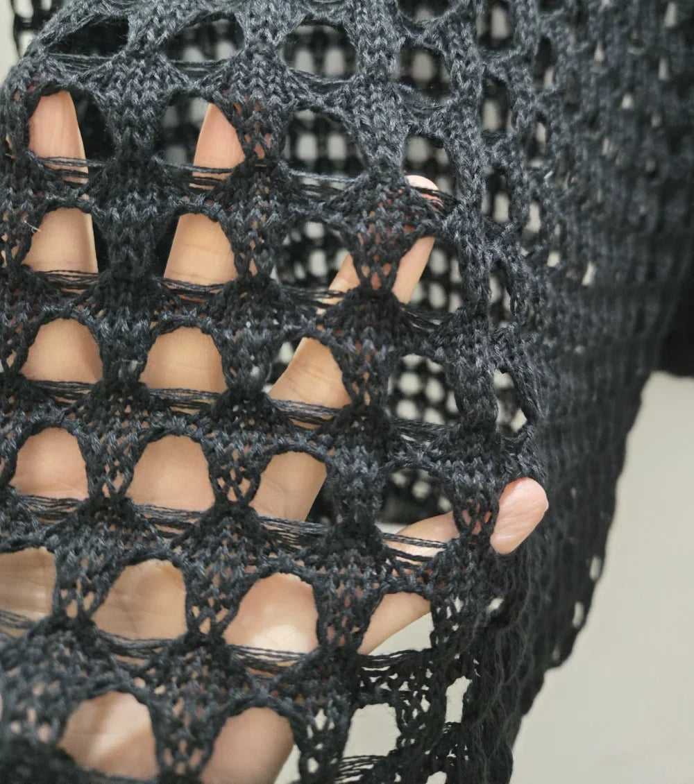 Women long sleeve Beachwear Tunic