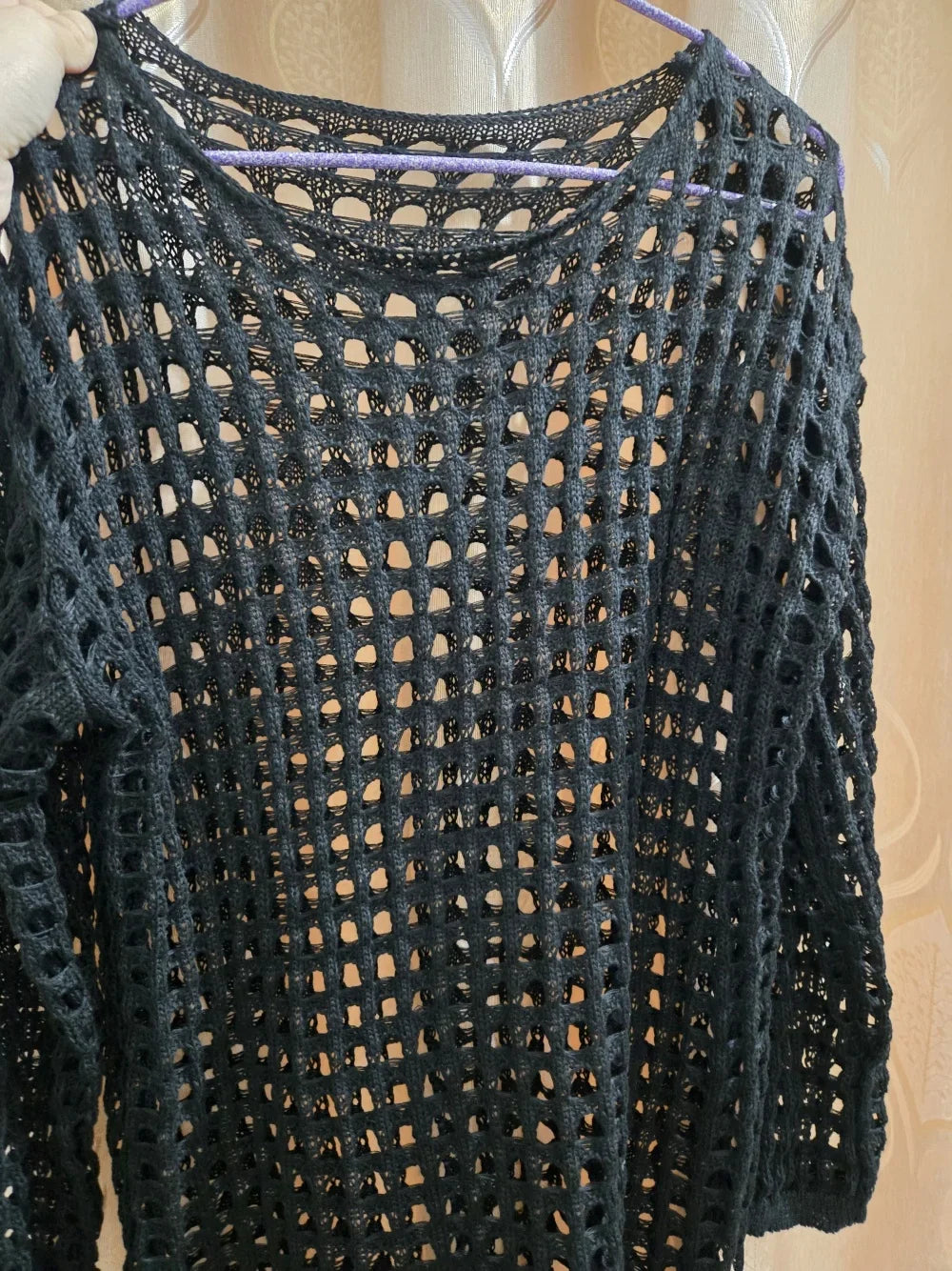 Women long sleeve Beachwear Tunic