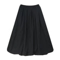 Women Maxi Skirt - Black / XXXL