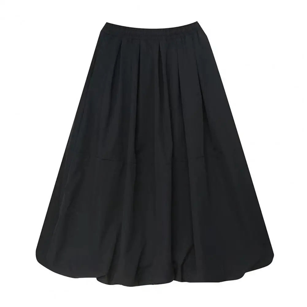 Women Maxi Skirt - Black / XXXL