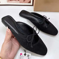 Women Mules Shoes - black / 42