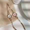 Women Quartz Watch Classic Roman Ladies Bracelet