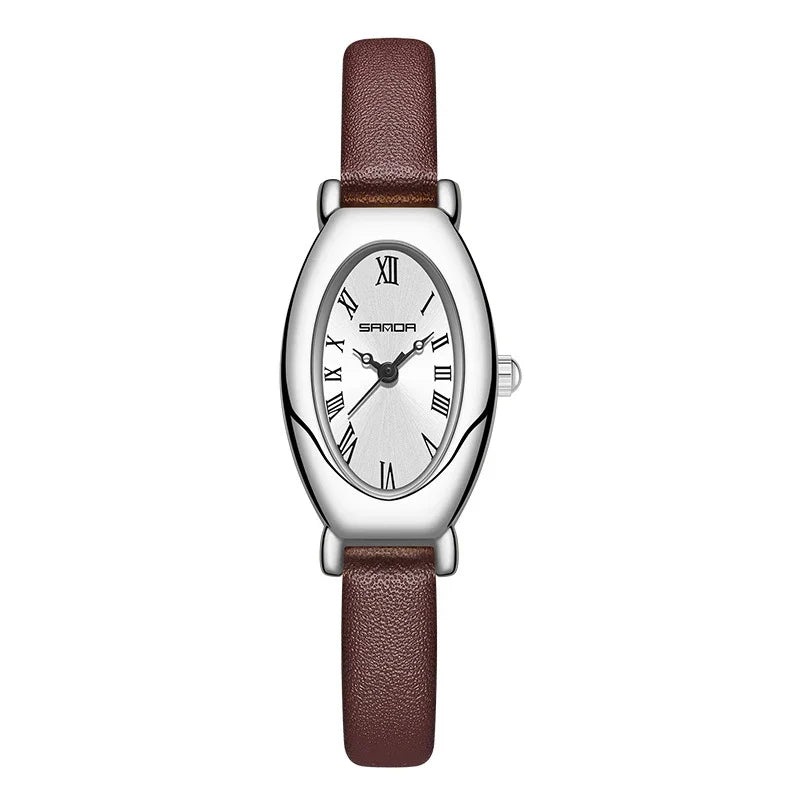 Women Quartz Watch Vintage Stainless Steel - 04