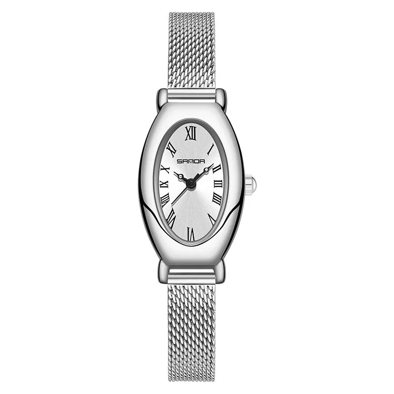 Women Quartz Watch Vintage Stainless Steel - 07