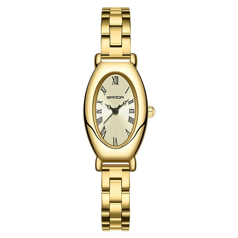 Women Quartz Watch Vintage Stainless Steel - 11