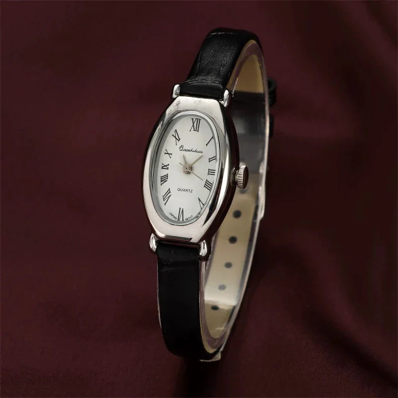 Women Quartz Watch Vintage Stainless Steel - 14