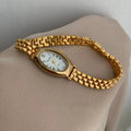 Women Quartz Watch Vintage Stainless Steel