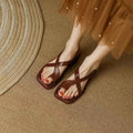 Women Sandals French Retro Sandals