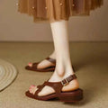 Women Sandals French Retro Sandals