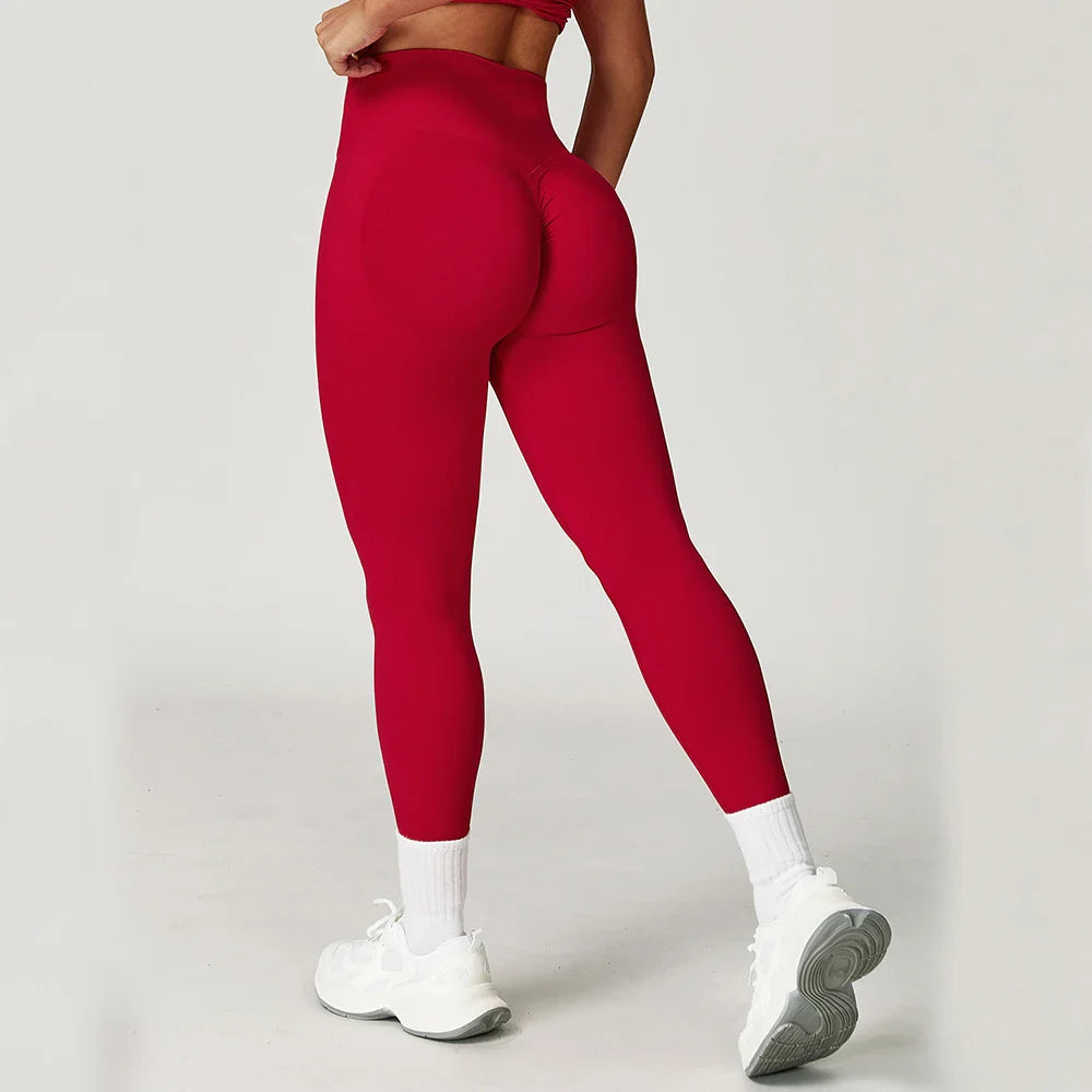 Women Seamless Leggings Hip Lifting Sports High Waist