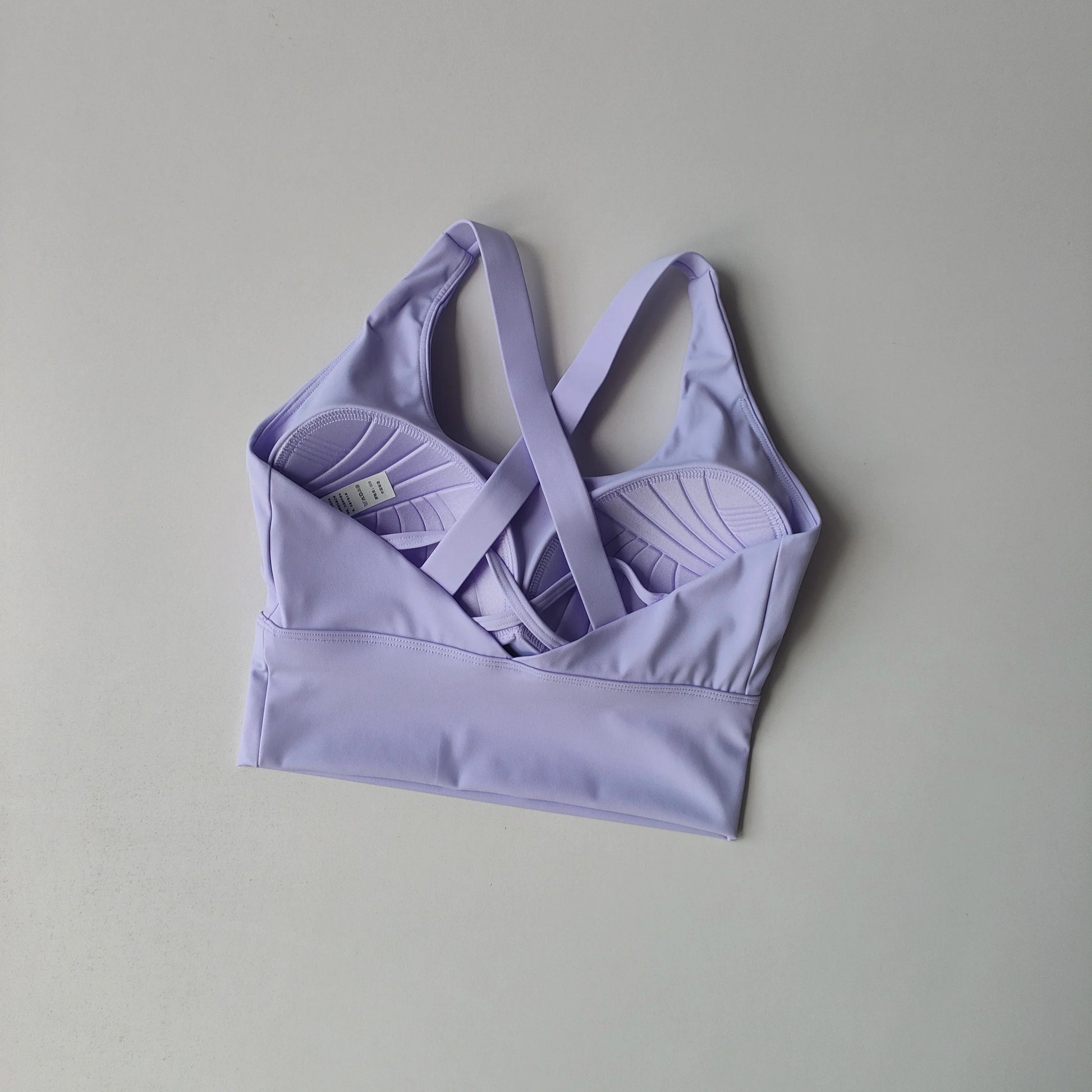 Women Seamless Sports Bra - Lavender / S / CHINA
