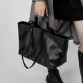 Women Shoulder Bag Leather Large Capacity Square Fashion Tote
