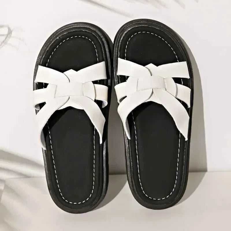 Women Slippers Open Toe Casual Shoes