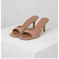 Women Square Toe Thin Heels