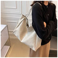 Women Tote Bag - Creamy-white