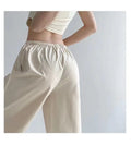 Women Vintage Baggy Cargo Pants for Drawstring Elastic Low - Other