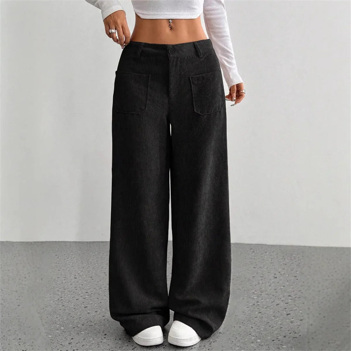 Women Wide Leg Trousers