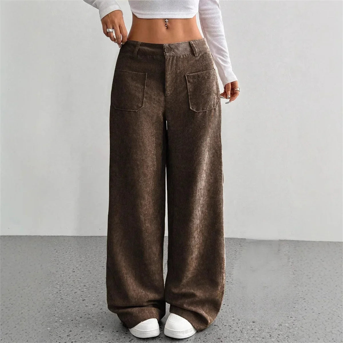 Women Wide Leg Trousers